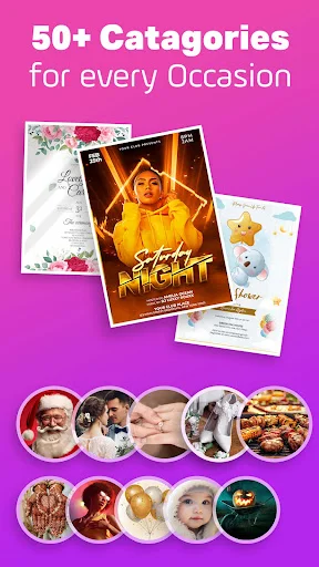 Browse 50+ invitation card categories for every occasion including weddings, parties and celebrations