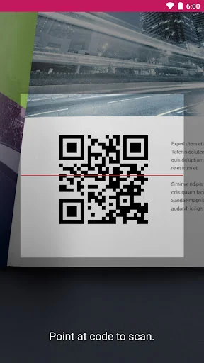 Digital pass scanner feature in WalletPasses app ready to scan QR codes for adding new wallet passes